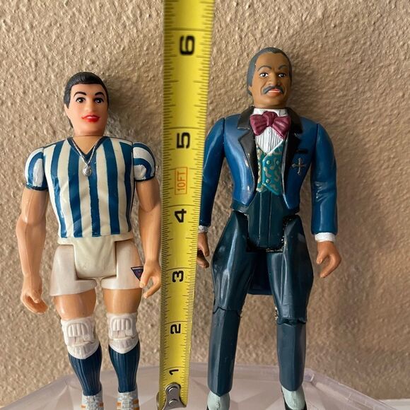Pee Wee’s Playhouse Dolls King of Cartoons and Ricardo Referee 1988 - Picture 9 of 14